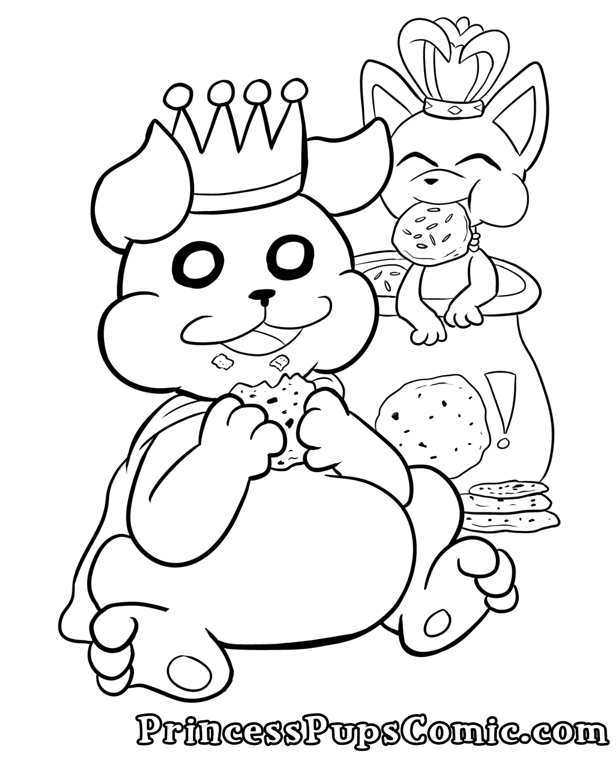 king and queen coloring page